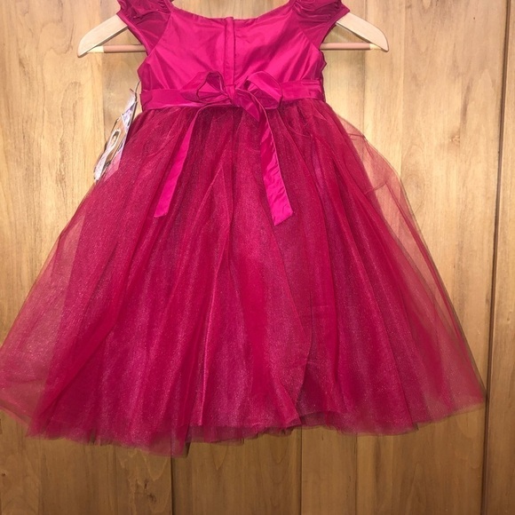 Girls Fancy Red Dress by Biscotti Colezzione 3T NWT - Picture 10 of 10
